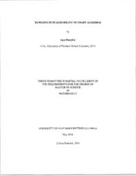 Tangling in dualisability of unary algebras