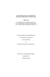 Remote sensing of snow and its application to hydrometeorological studies in western Canada.