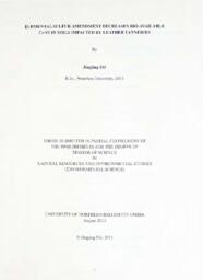 Elemental sulfur amendment decreases bio-available Cr-VI in soils impacted by leather tanneries