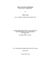 The Law of the Atmosphere: Explaining a nonregime.