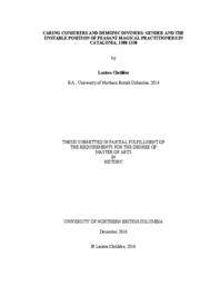 Caring Conjurers and demonic diviners: gender and the unstable position of peasant magical practitioners in Catalonia, 1300-1330