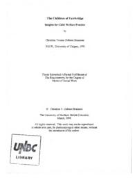 The children of Fairbridge: insights for child welfare practice