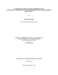 Guidelines to destigmatize harm reduction: How stigma and misperceptions impede benefits of evidence-based drug policy
