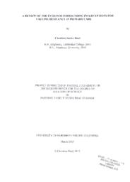 A review of the evidence surrounding interventions for vaccine hesitancy in primary care