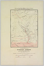 Placer Mines of Harvey Creek in Cariboo District, British Columbia