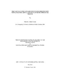 The Tahltan Nation and our consultation process with mining industry: How a land use plan might improve the process.