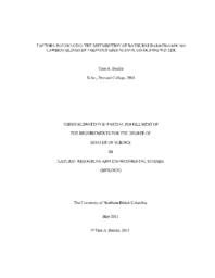 Factors influencing the distribution of Bathurst barren-ground caribou (Rangifer tarandus groenlandicus) during winter.