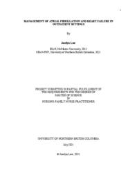Management of atrial fibrillation and heart failure in outpatient settings