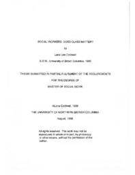 Social workers: does class matter