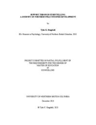 Support through storytelling: A journey of northern practitioner development