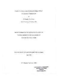 Cross-cultural adoptions and their effect on identity formation