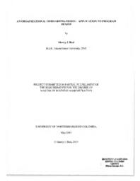 An organizational onboarding model: application to program design
