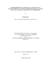 Decomposition and carbon loss in lodgepole pine (Pinus contorta var. latifolia) wood following attack by mountain pine beetle (Dendroctonus ponderosae)