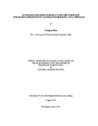 Leveraging machine learning to decode insurance purchasing disparities in Canadian households: A PCA approach