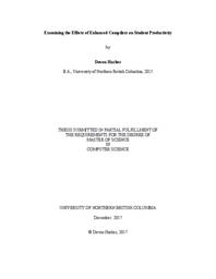 Examining the effects of enhanced compilers on student productivity