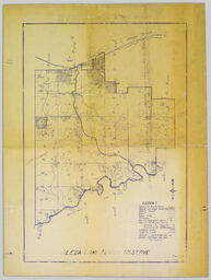 Map of permanent Growth and Yield Samples, Aleza Forest Reserve