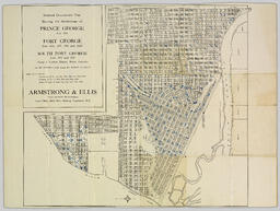 Reduced Government Plan Showing Subdivisions of Prince George...