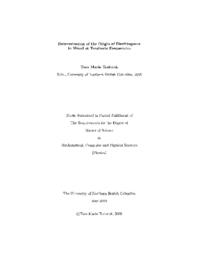 Determination of the origin of birefringence in wood at terahertz frequencies.
