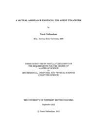 A mutual assistance protocol for agent teamwork.