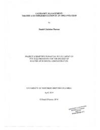 Category management: theory and implementation in an organization