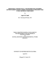 Behavioural, physiological, and movement relationships between barren-ground caribou and industrial infrastructure in the Northwest Territories