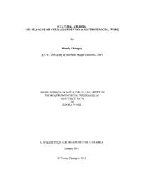 Cultural studies: The silenced or courageously loud sister of social work.