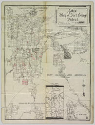 Fort George District Map, 1912